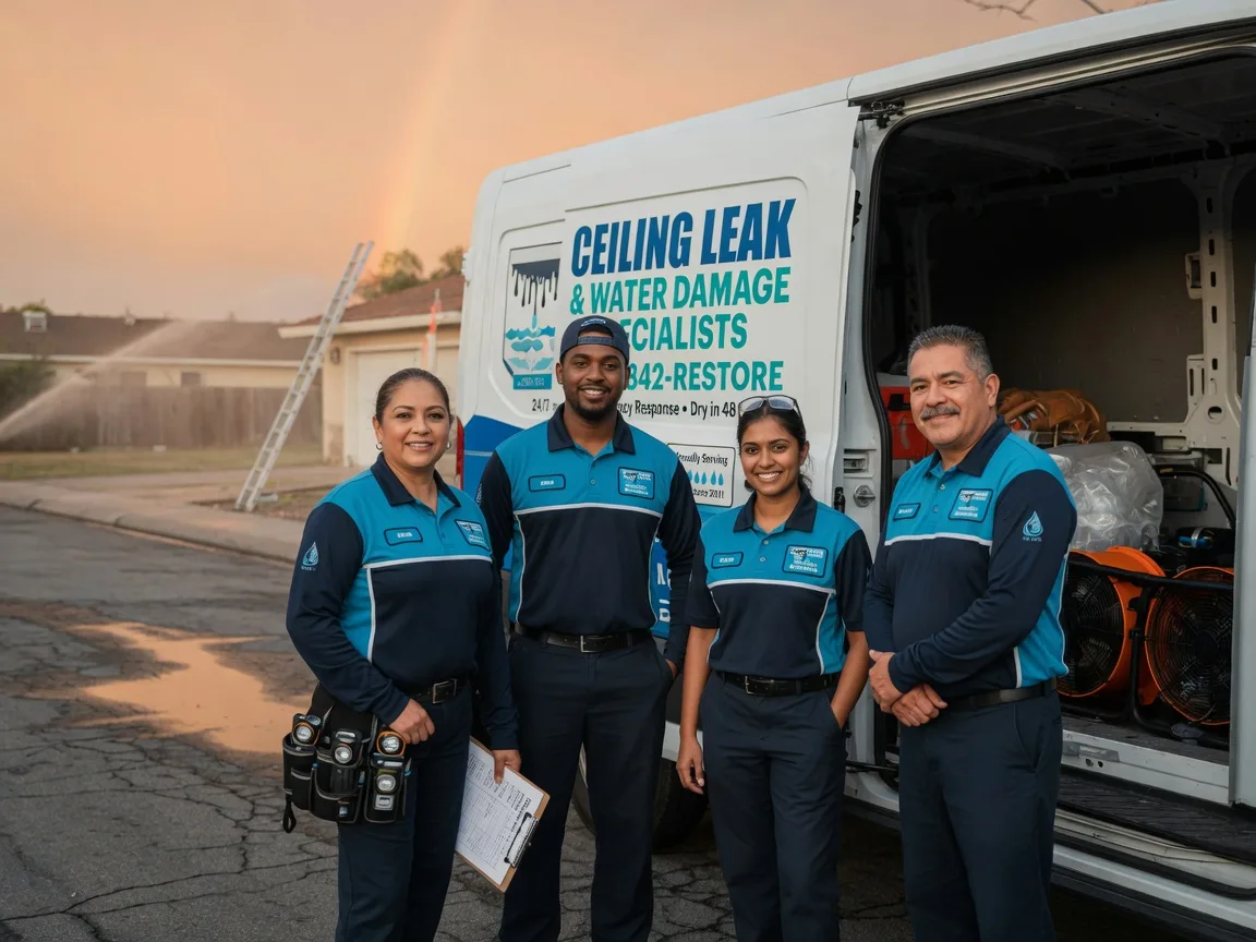 Ceiling Leak Cleanup company in Holly Ridge, NC