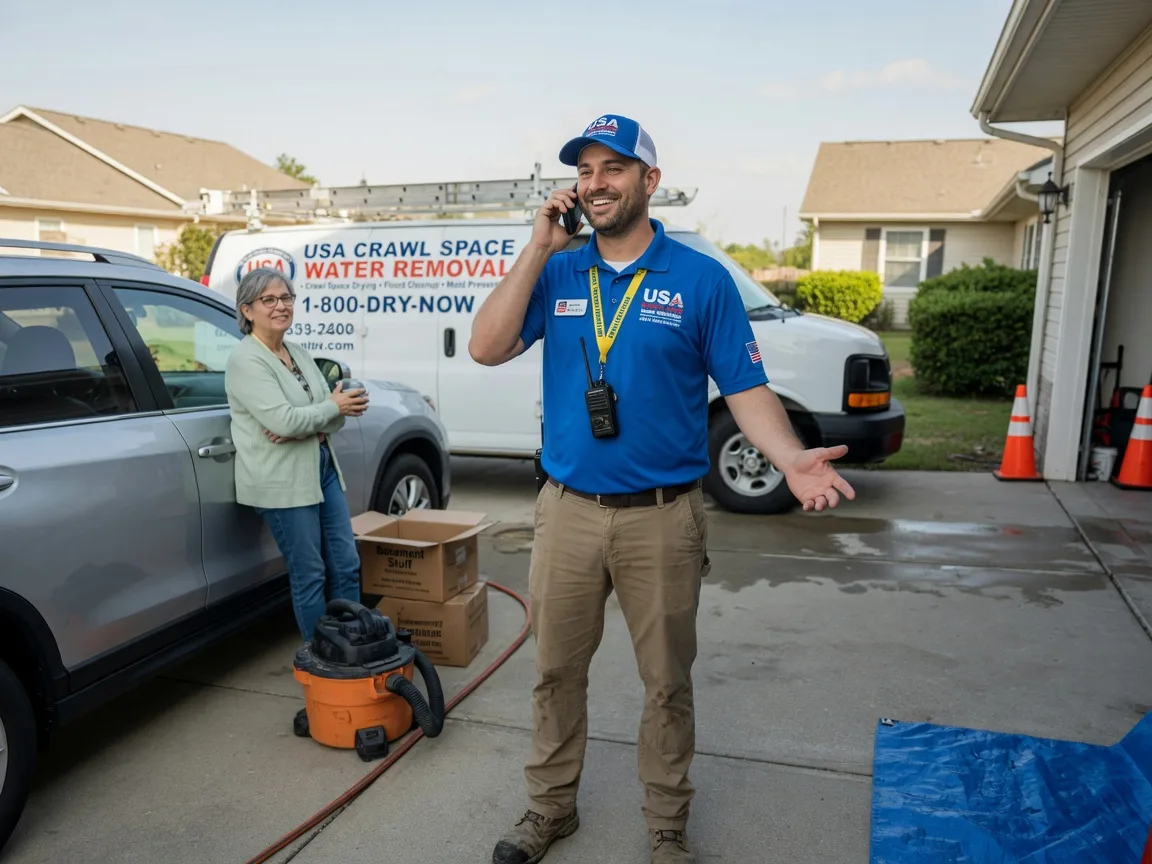 Crawl Space Water Removal Holly Ridge, NC FAQs